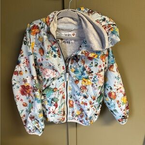 NEXT floral windbreaker jacket
